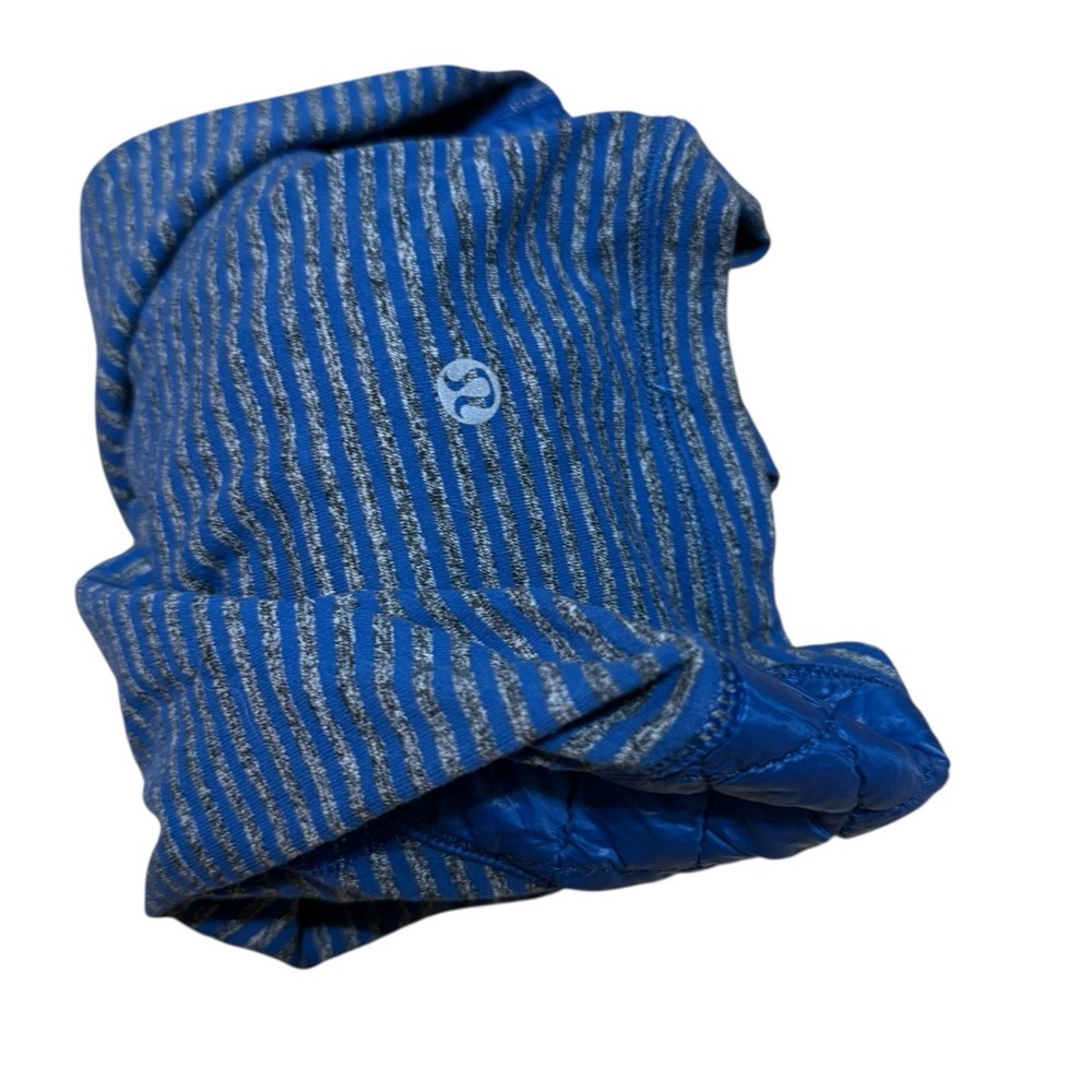 Lululemon Athletica Blue and Gray Striped Top Size L - Picture 4 of 15